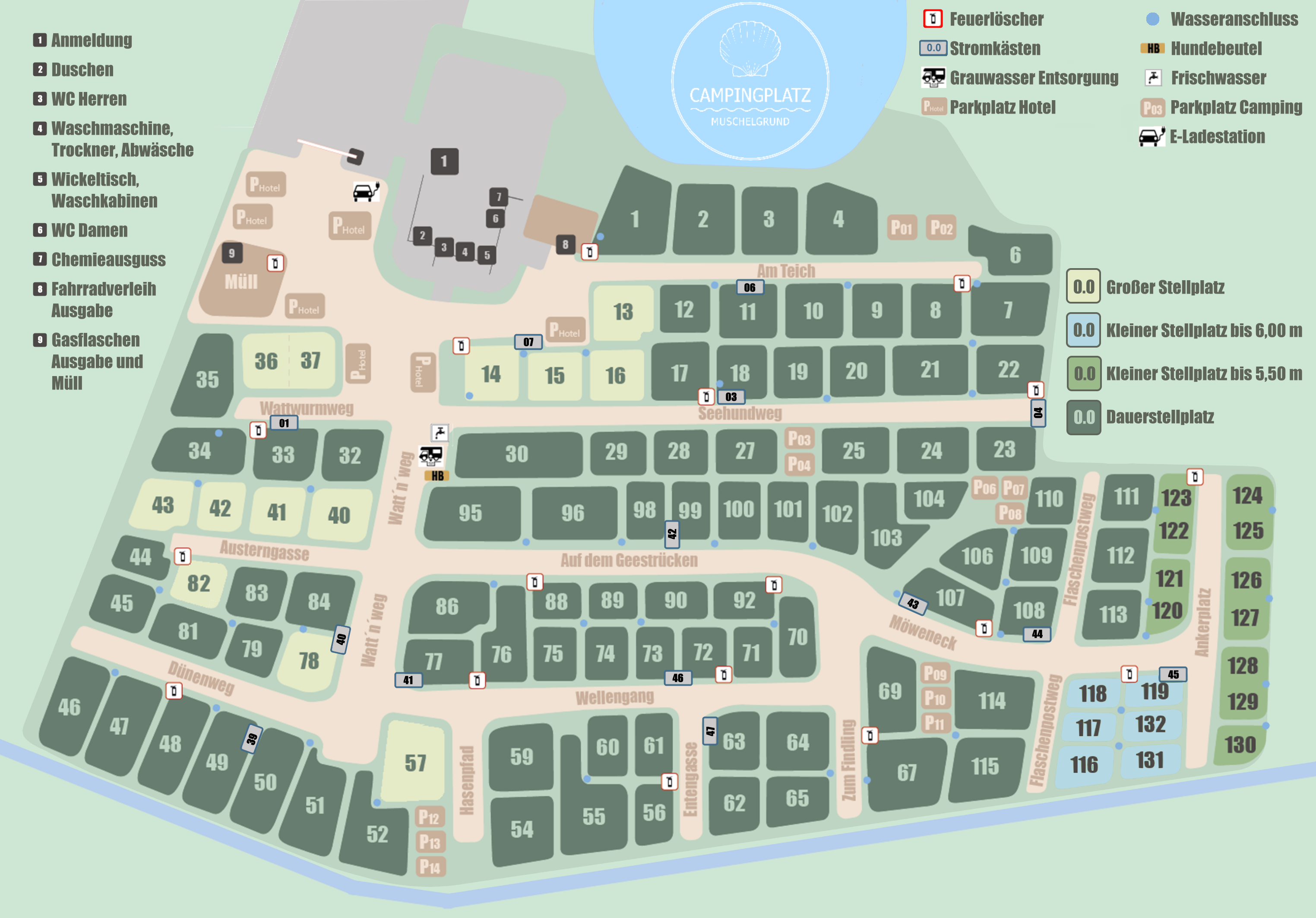 Platzplan 2025